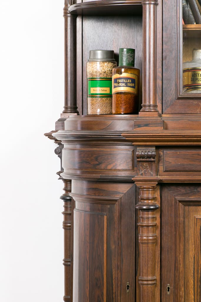 Unique French Napoleon III Display Cabinet - French antique display cabinet 3
