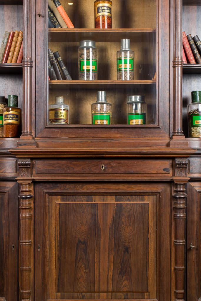 Unique French Napoleon III Display Cabinet - French antique display cabinet 4