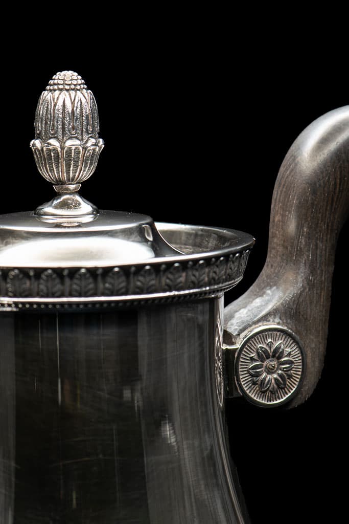 Rare Silver-plated Christofle Malmaison set - French antique decorative objects 3