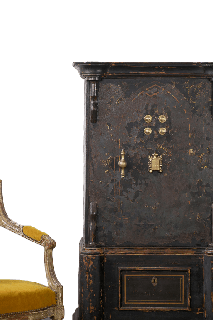 Outstanding Colonial Antique Safe Cabinet - French antique antique safes 5