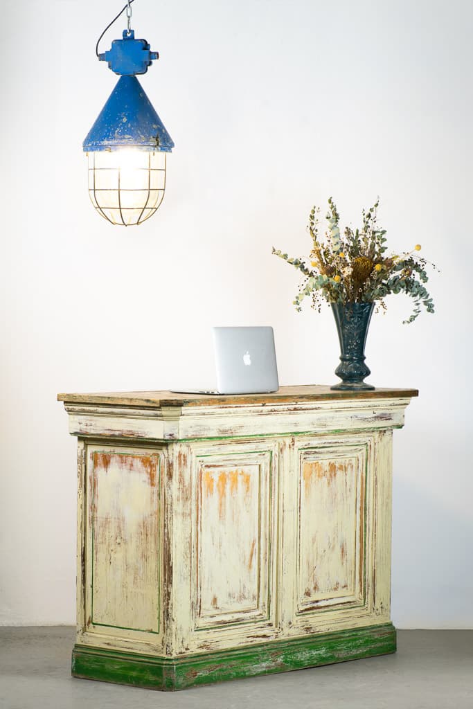 French Shop Counter, Original Patina - French antique counters 2