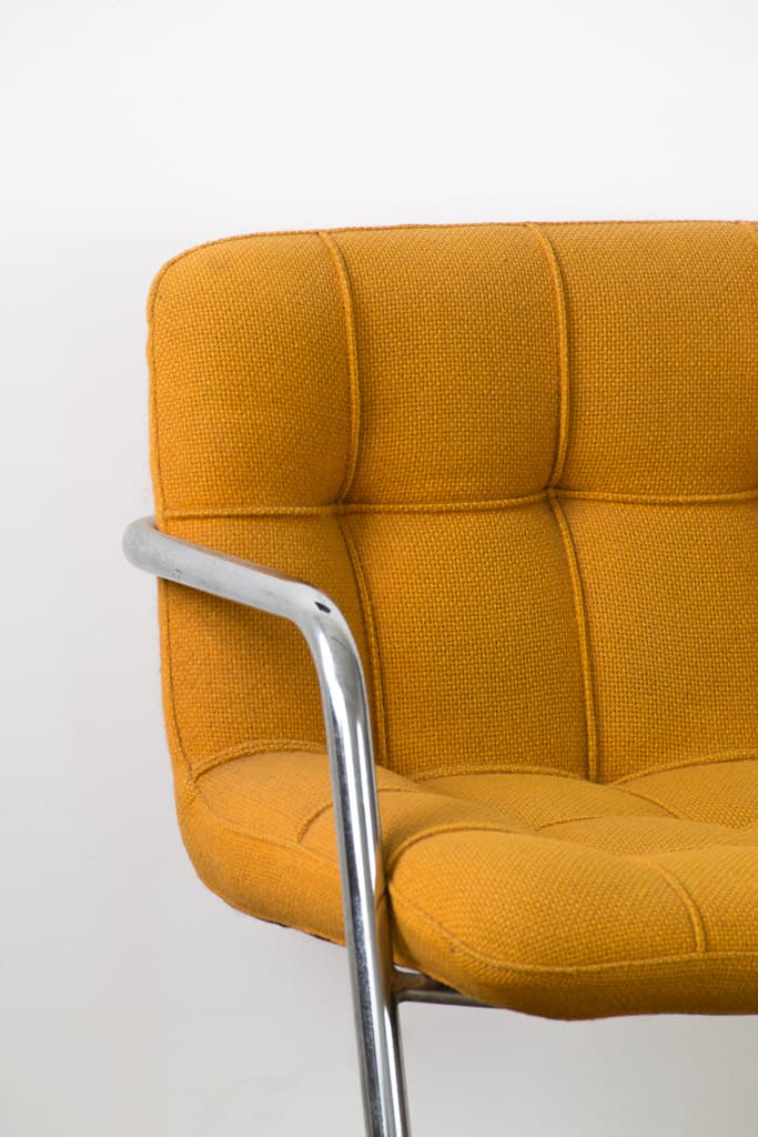 Set of 16 Armchairs by Yves Christin for Airborne Storm - French antique armchairs 3