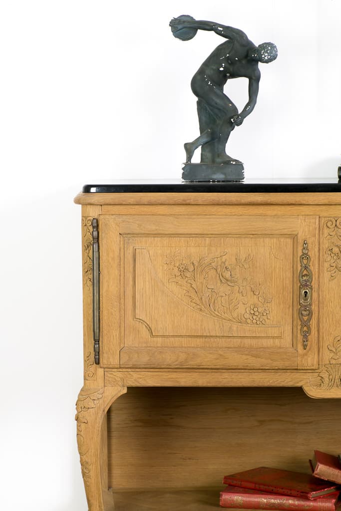 French Louis XV Style hand carved Sideboard /Buffet - French antique cabinets 5