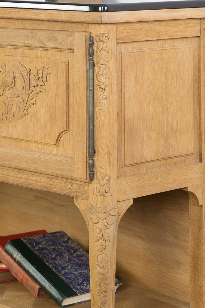 French Louis XV Style hand carved Sideboard /Buffet - French antique cabinets 7