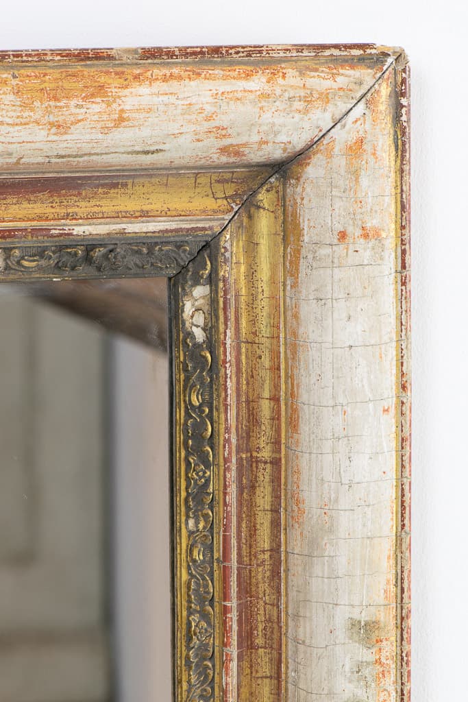 Late 19th Century French Giltwood Mirror, Original Patina - French antique mirrors 2