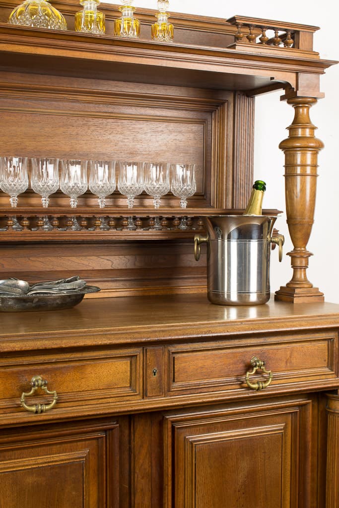 Rare Mid 19th Century Louis XVI Style Cabinet - French antique display cabinet 2