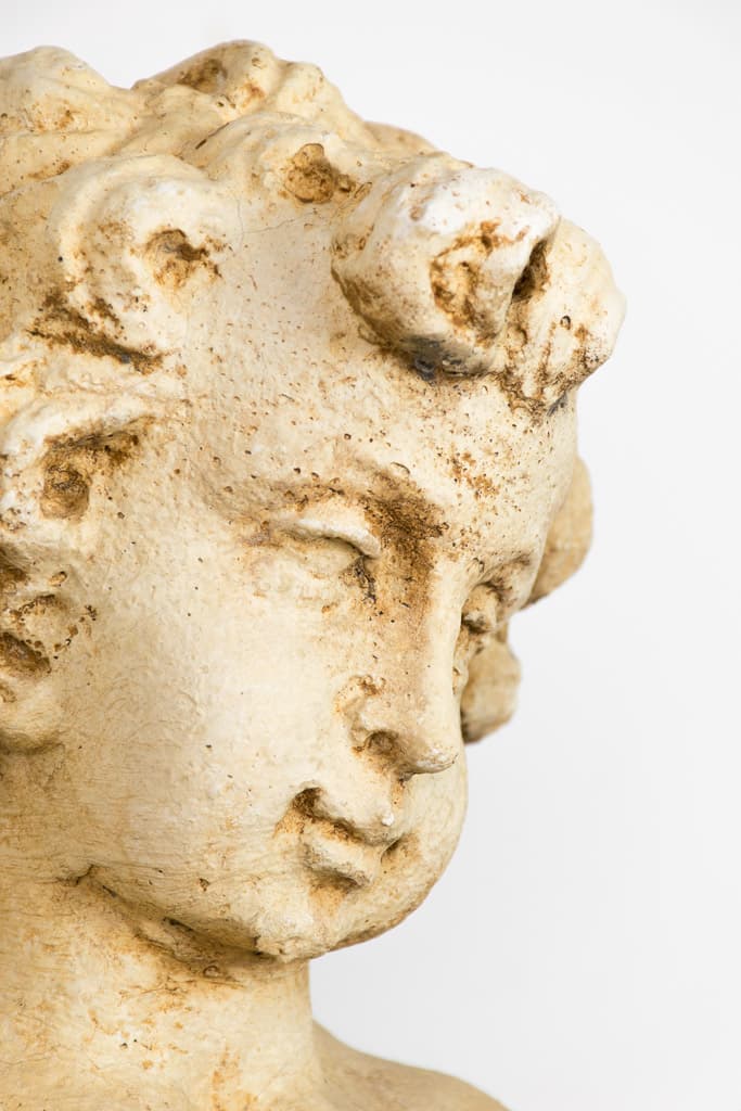 French Cherub Statue - French antique decorative objects 2