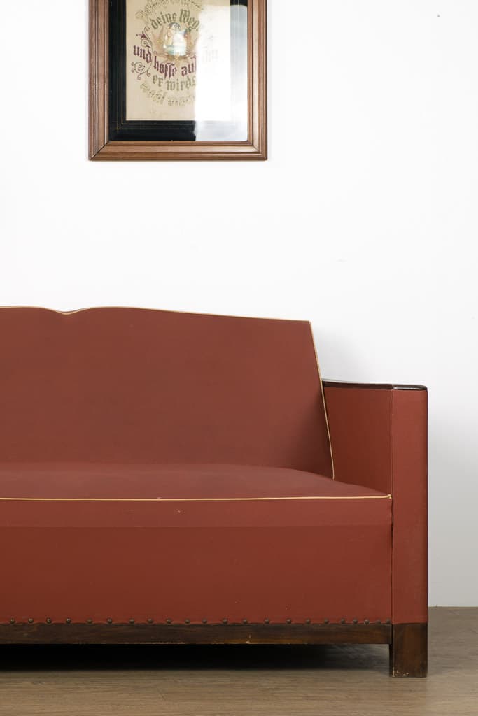 French Vintage Sky Club Sofa, circa 1950 - French antique sofas 2