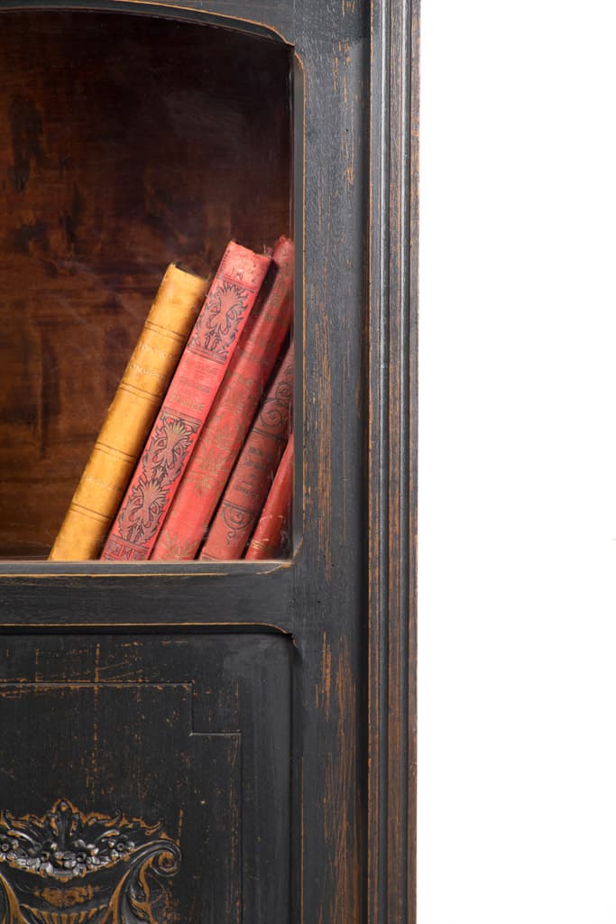 French Napoleon III Period Display Cabinet - French antique display cabinet 2