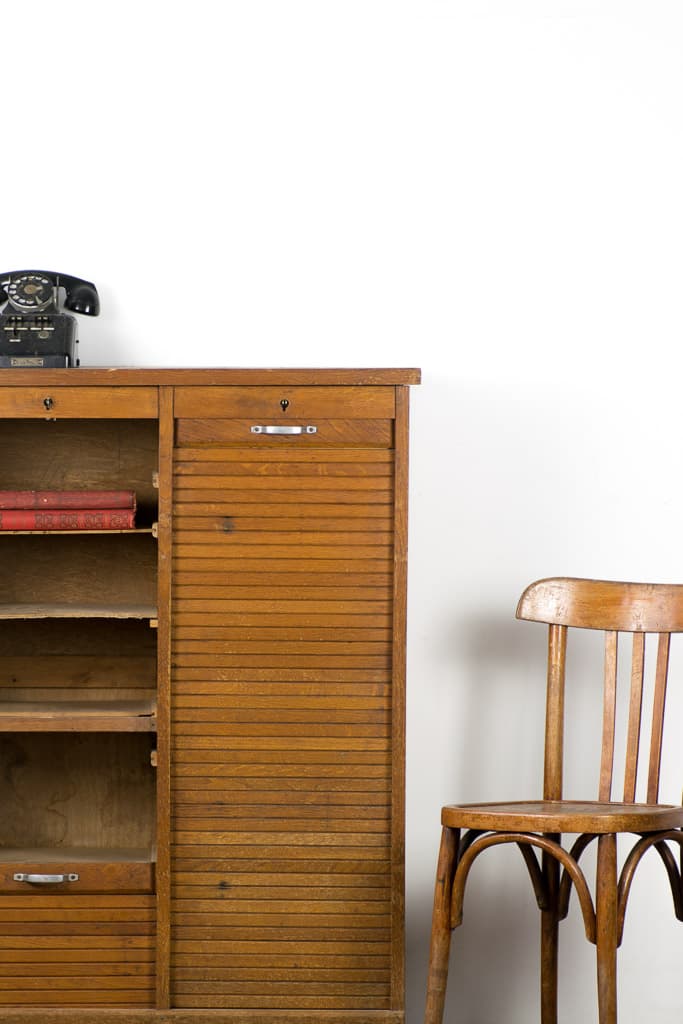Mid 20th Century French File Cabinet - French antique cabinets 2
