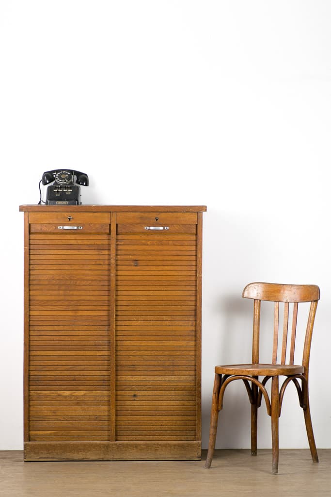 Mid 20th Century French File Cabinet - French antique cabinets 4