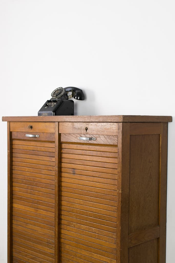 Mid 20th Century French File Cabinet - French antique cabinets 3