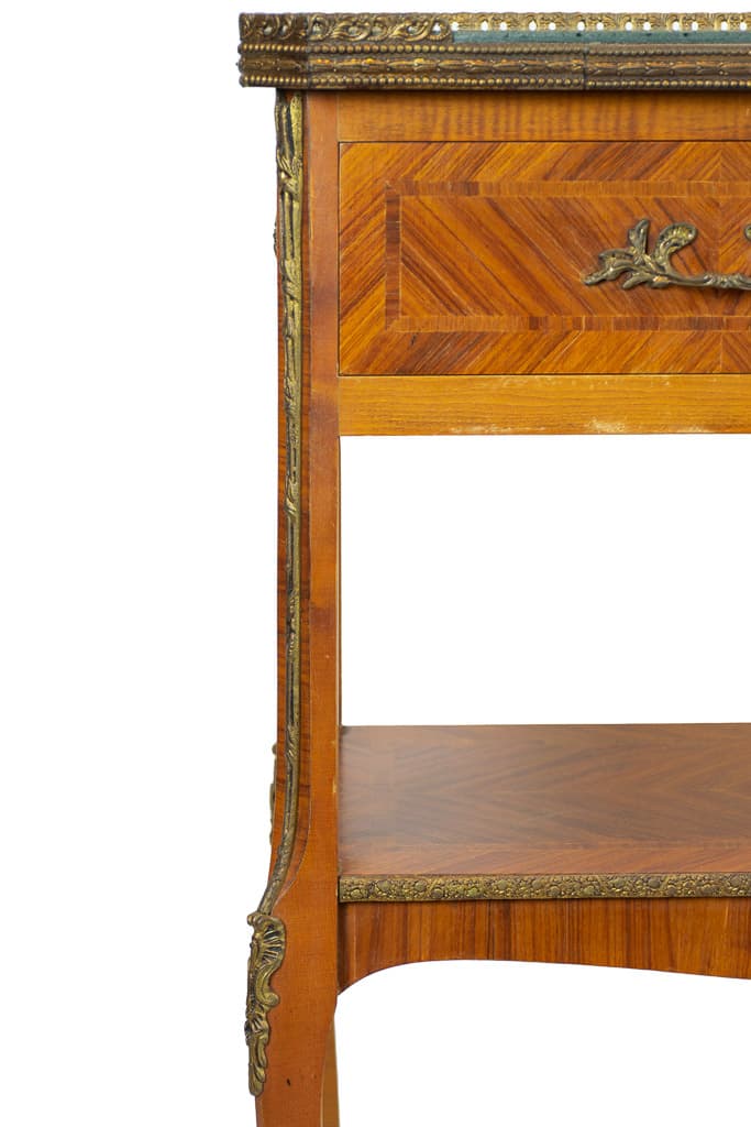 Elegant 19th Century Louis XVI Style Side Table - French antique side tables 5