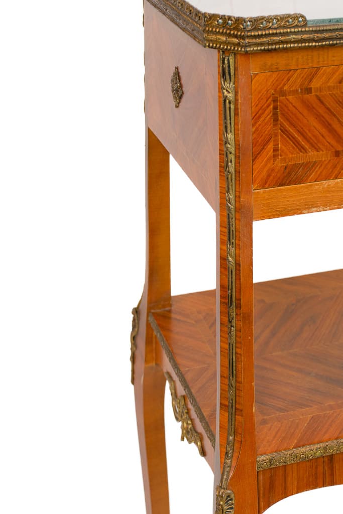 Elegant 19th Century Louis XVI Style Side Table - French antique side tables 3