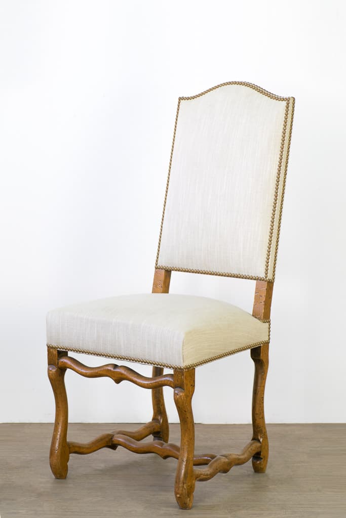 Set of Six French Louis XIII Style Chair - French antique dining chairs 2