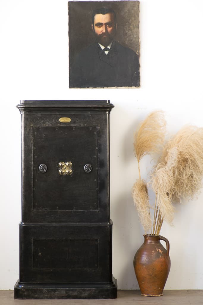 Exceptional Late 19th Century Antique Safe Cabinet - French antique antique safes 5