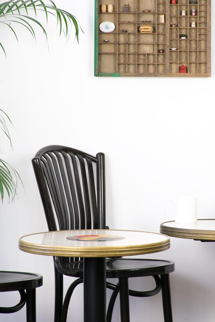 French Bistro Table, circa 1960 - French antique coffee tables 3