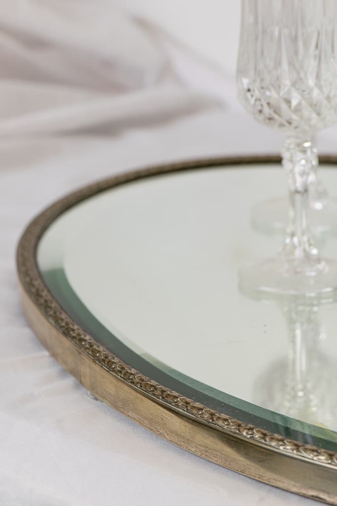 French Silver Plate Tableware Serving Tray - French antique decorative objects 2
