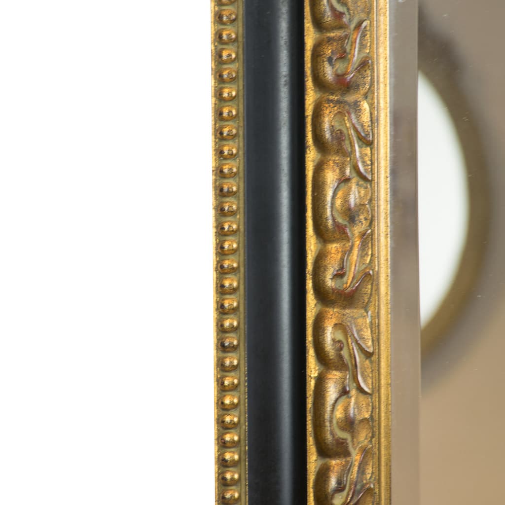Patinated and Gilt wood Neoclassical Full Height Mirror - French antique mirrors 2