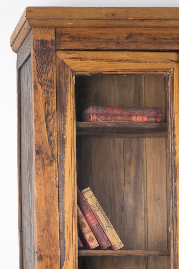 French Napoleon III Bookcase - French antique display cabinet 3