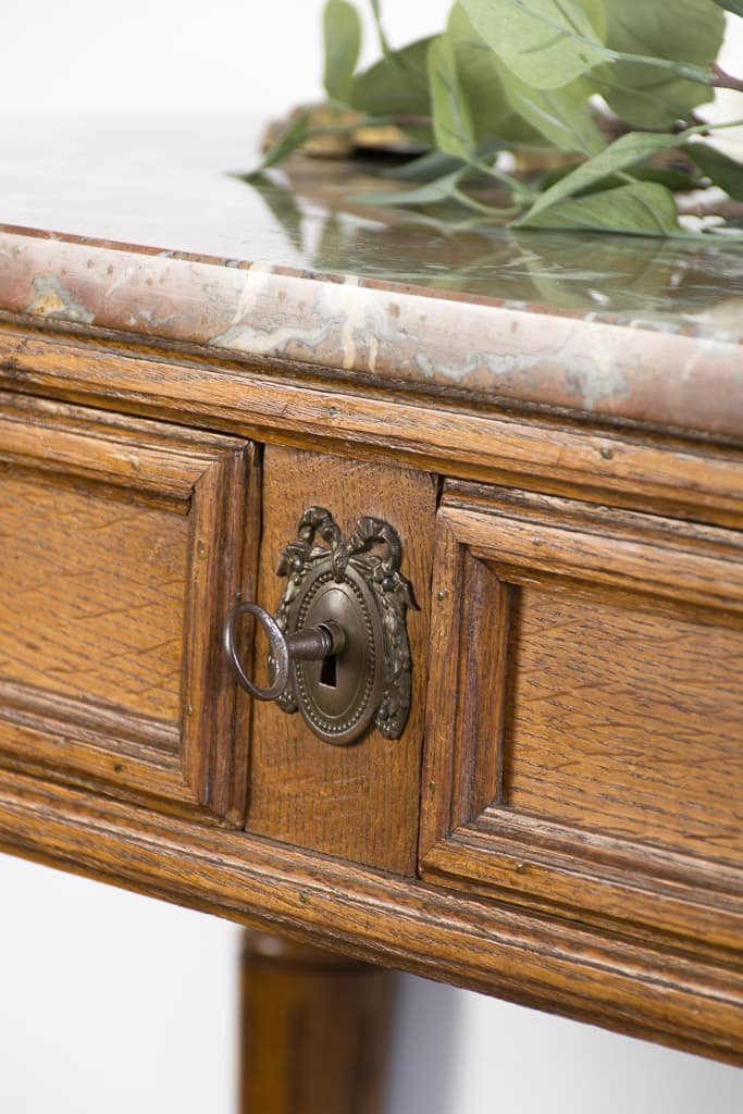 法國路易 XVI 古董邊桌. - French antique side tables 3