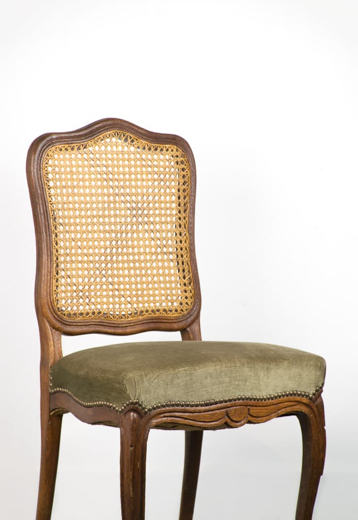 Pair of French Louis XV Style Chair - French antique chairs 2