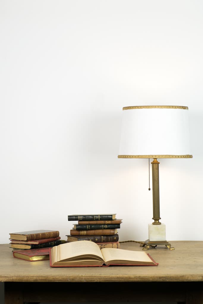 French Art Deco Table Lamp - French antique table lamps 2