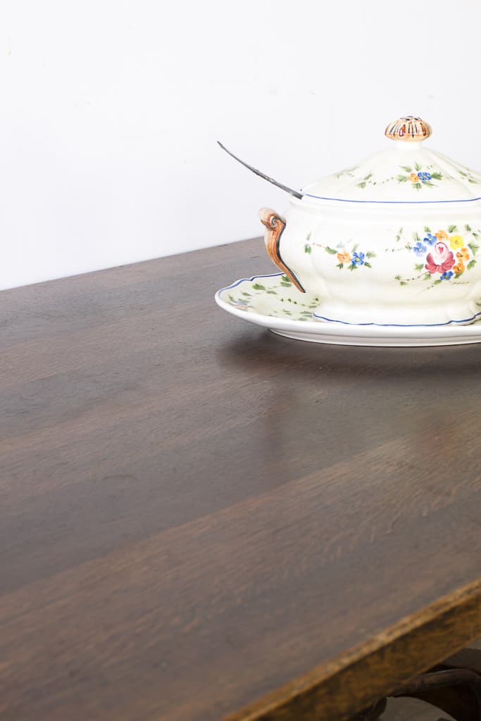 Spanish Style Dining Table, circa 1920 - French antique dining tables 3