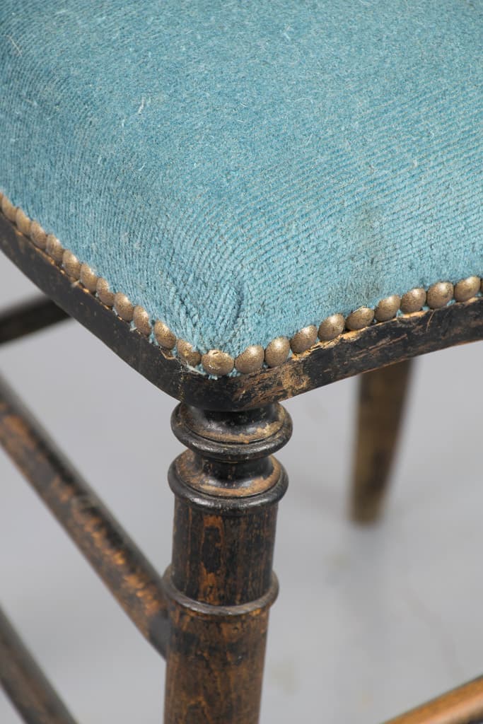 Pair of French Napoleon III Chair - French antique chairs 3