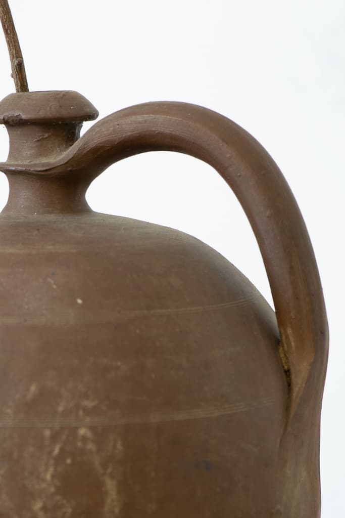 French 19th Century French Earthenware Pot - French antique decorative objects 3