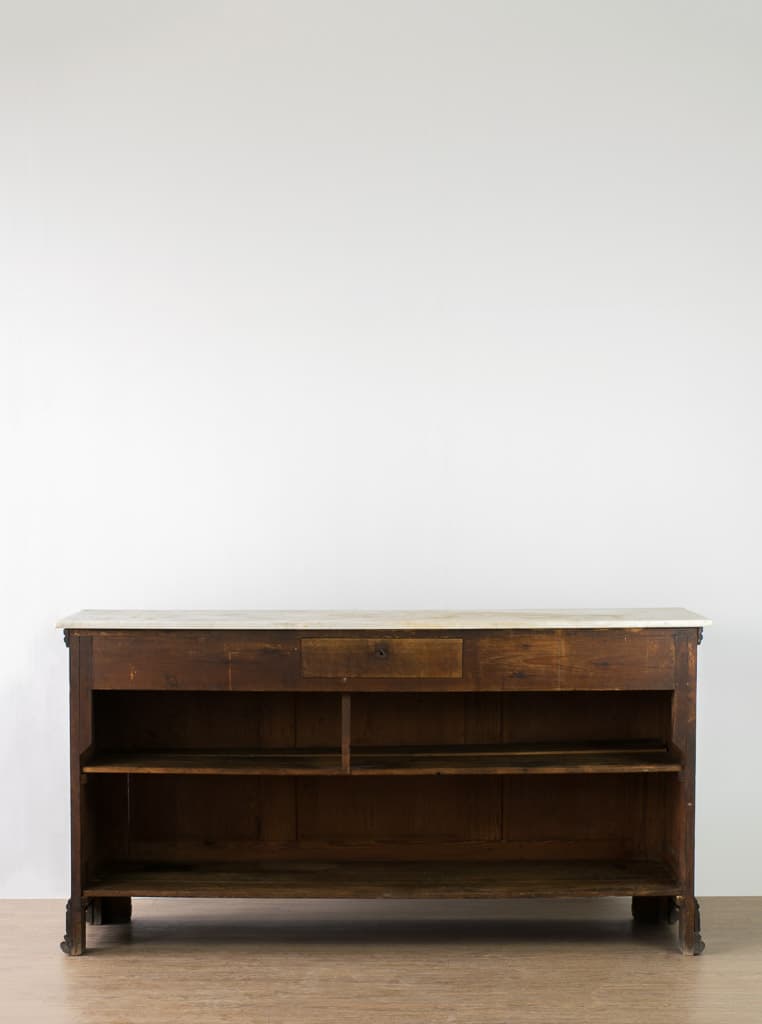 French Marble Top Shop Counter - French antique counters 3