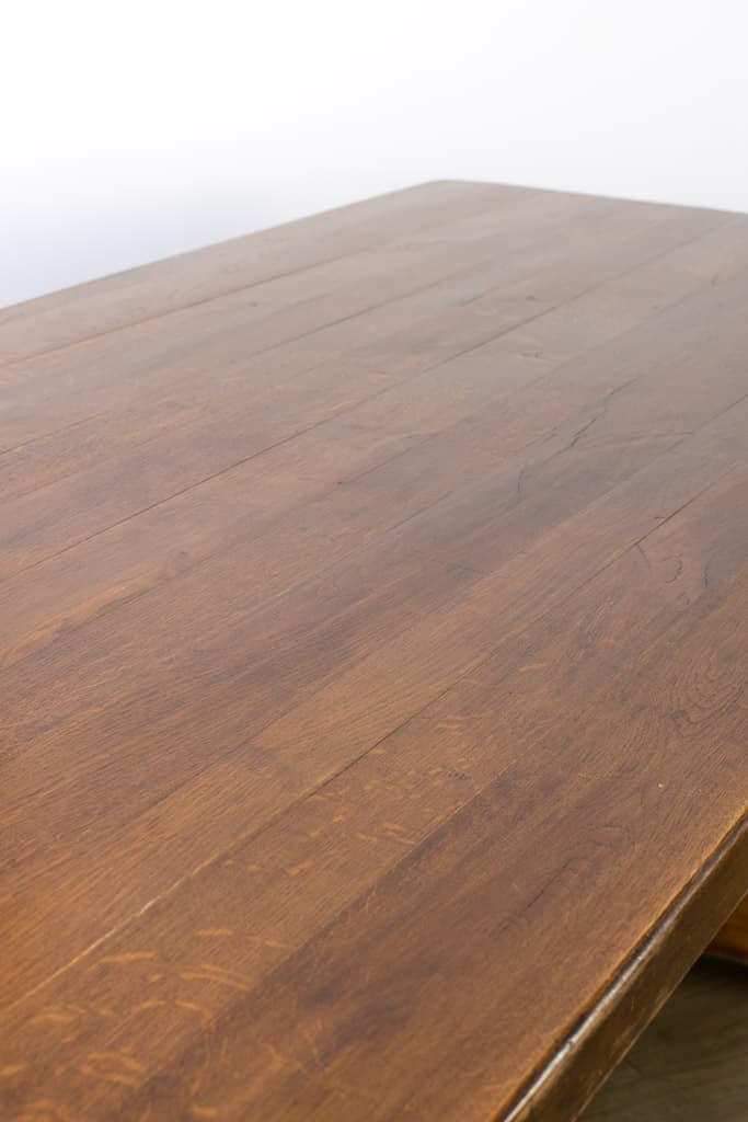 French Oakwood Rustic Style Dining Table - French antique dining tables 2