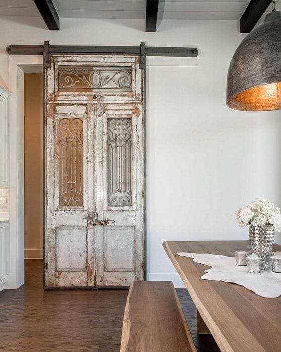 Late 19th Century French Metal and Cast Iron Door - French antique doors 2