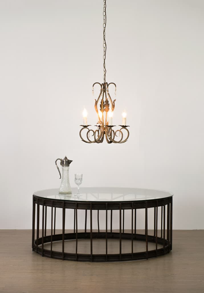 French Machinery Wheel, Low Table - French antique coffee tables 2