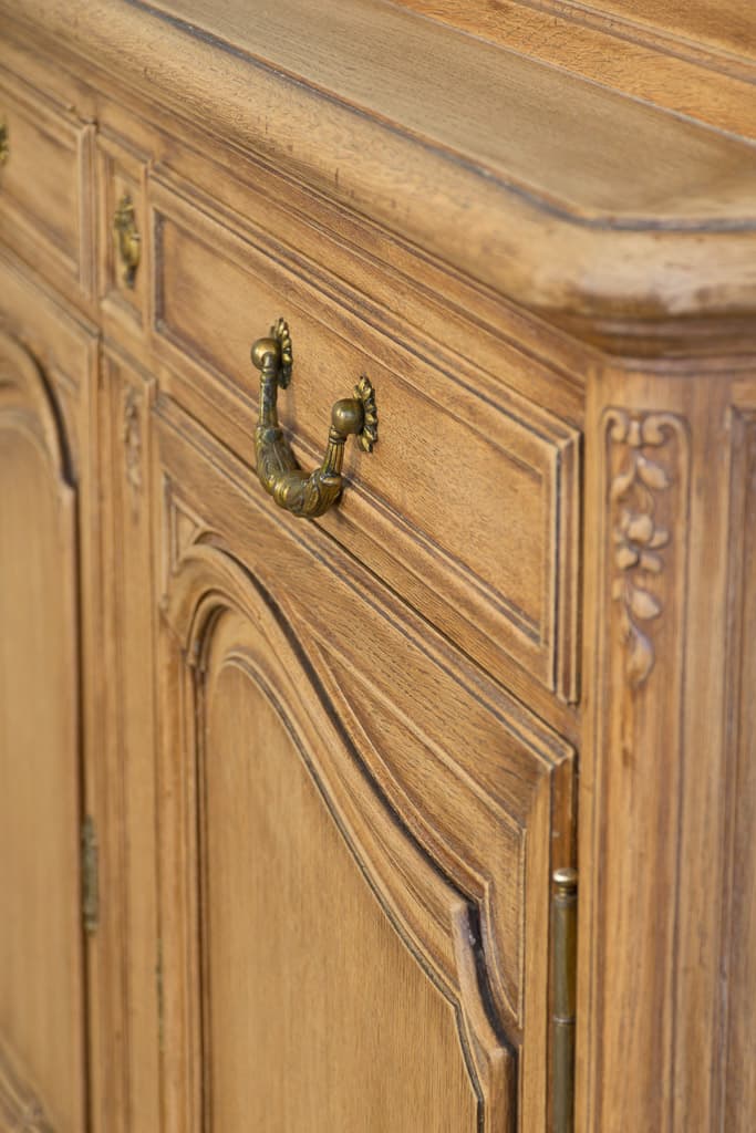 French Louis XV Style Display Cabinet, circa 1920' - French antique display cabinet 2