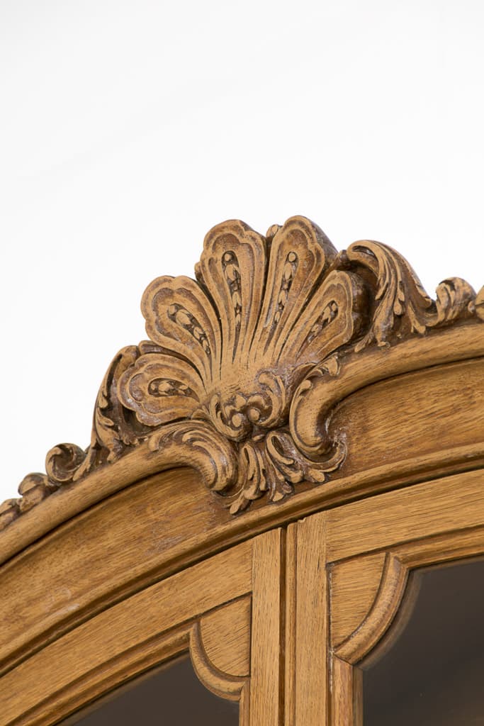 French Louis XV Style Display Cabinet, circa 1920' - French antique display cabinet 4