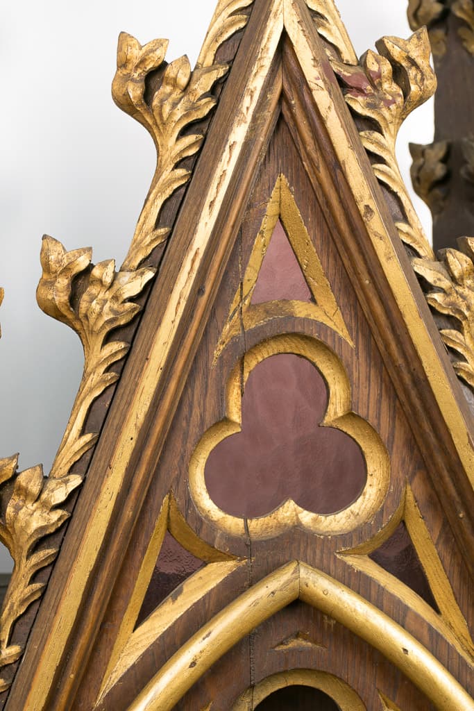 One of a kind French Gothic Church Altar - French antique decorative objects 2