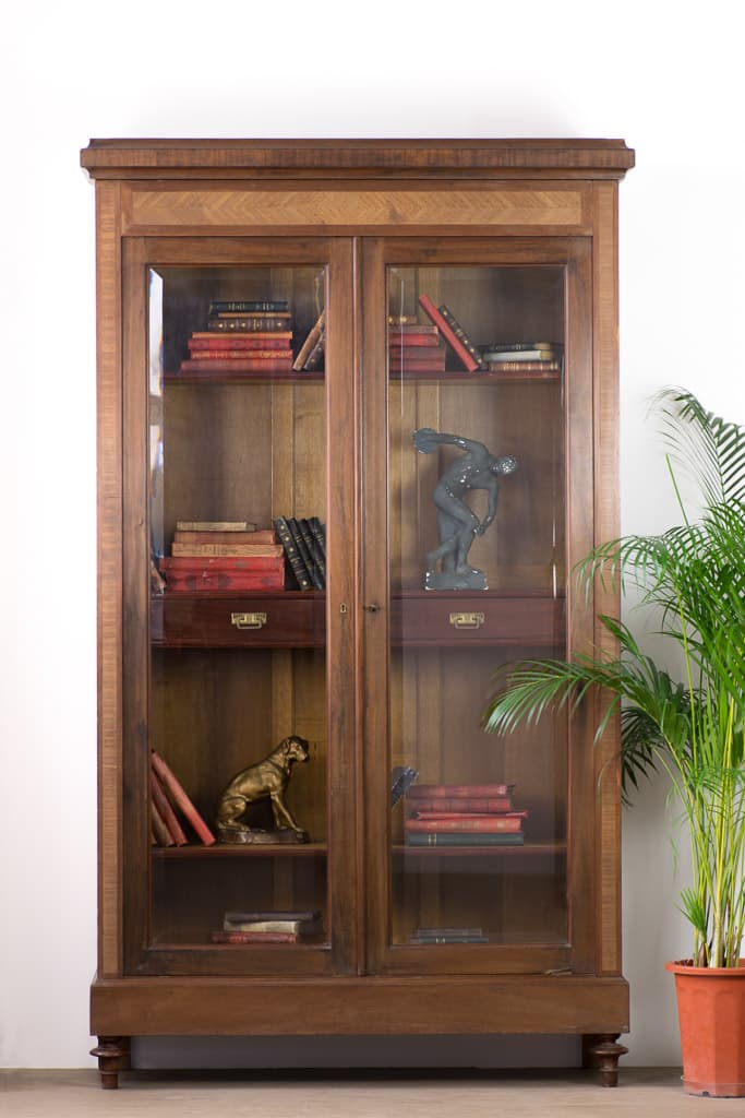 French Louis XVI Style Display Cabinet - French antique display cabinet 2