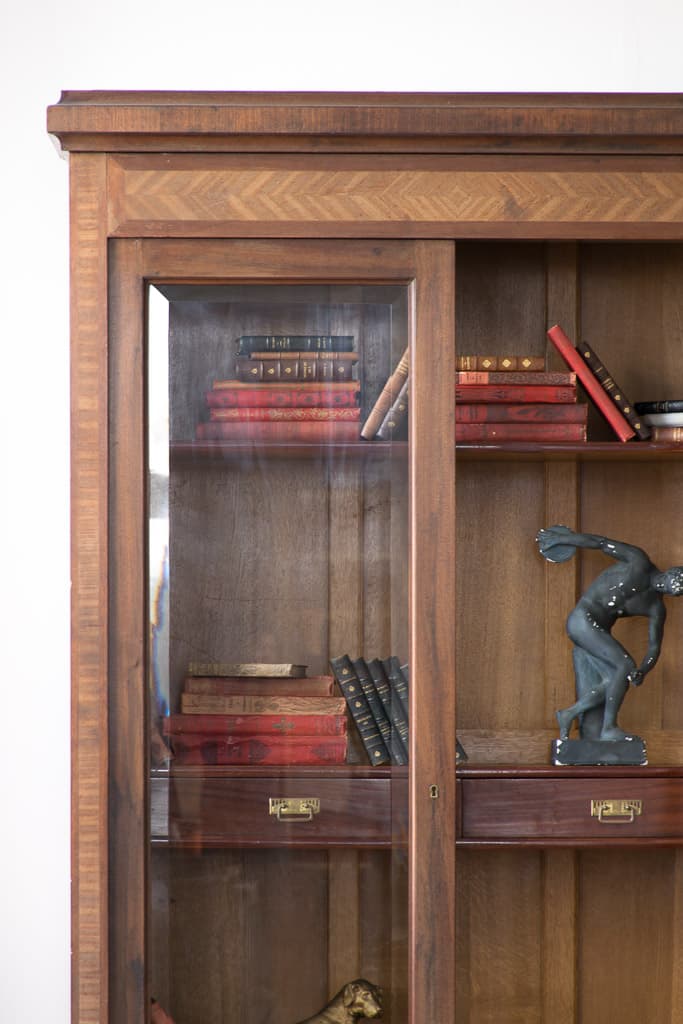 French Louis XVI Style Display Cabinet - French antique display cabinet 3
