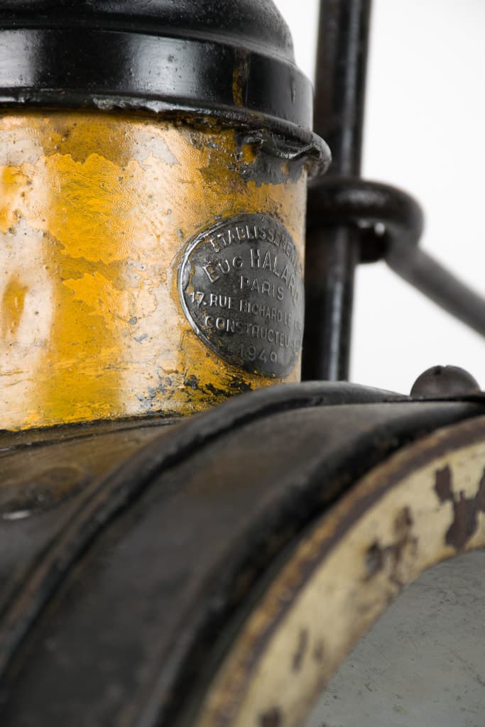 French Antique Locomotive Headlight - French antique floor lamps 2