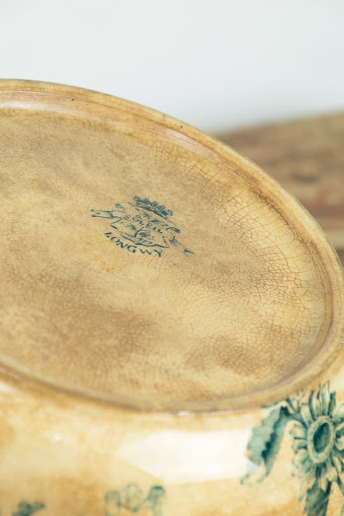 French Decorative Clay Pot - French antique decorative objects 2