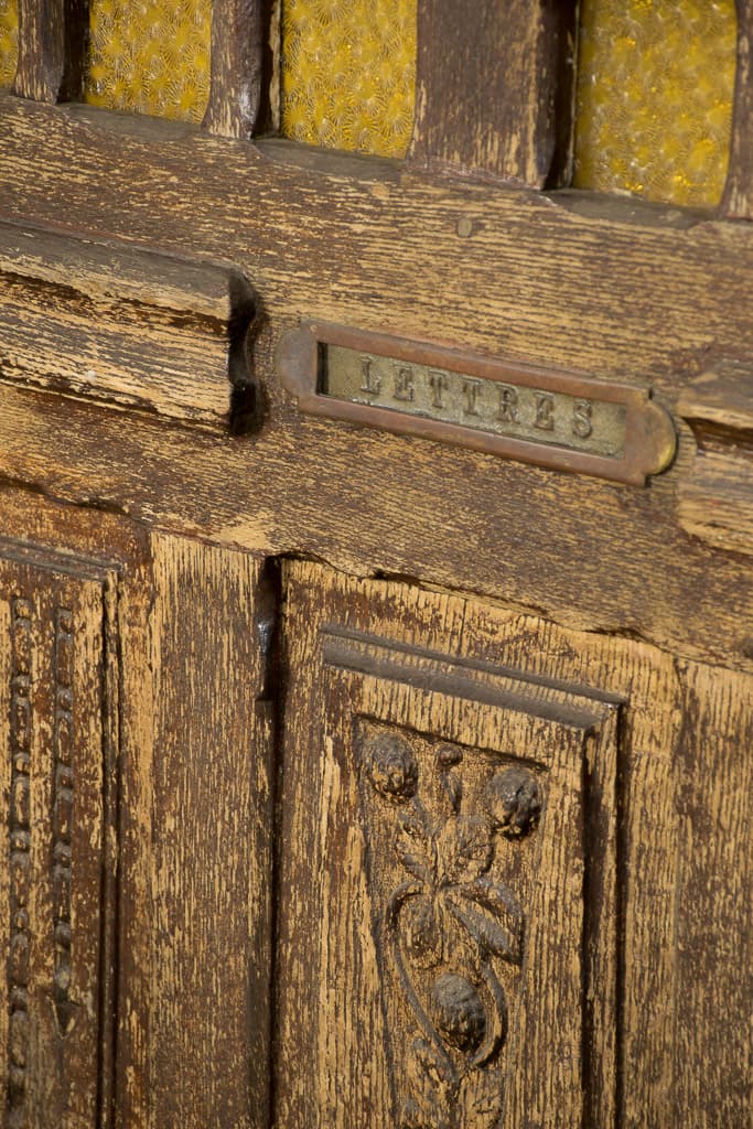 Late 19th Century French Old Door, Original Patina - French antique doors 2