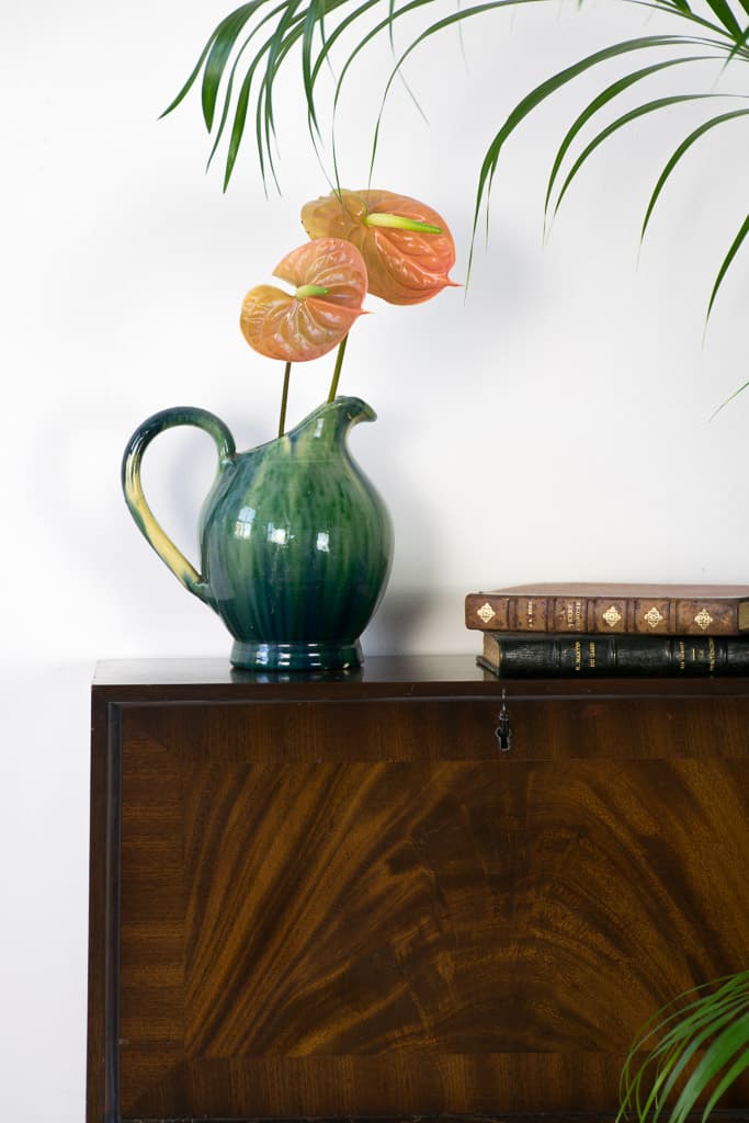 Small size French Mahogany Writing Desk - French antique cabinets 4