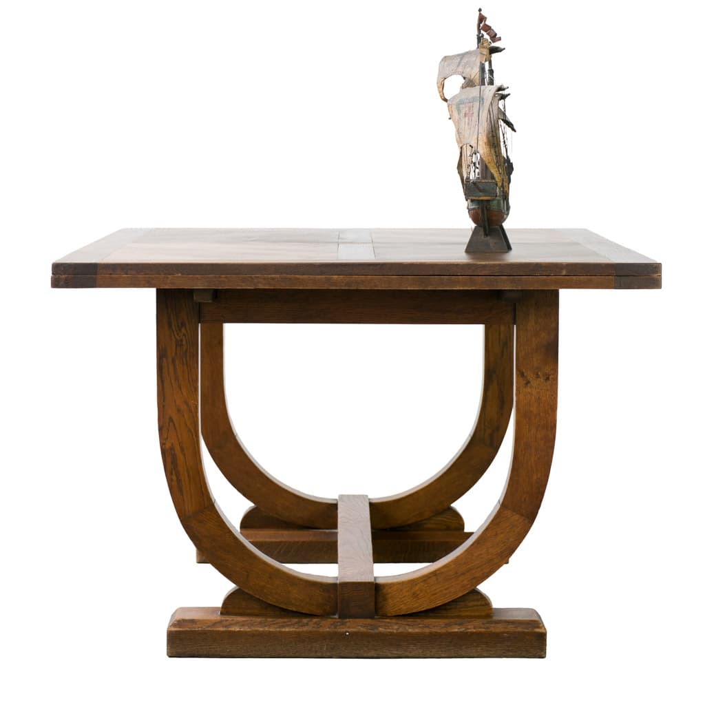 French Dinning Table by Jules Leleu, circa 1930 - French antique dining tables 2
