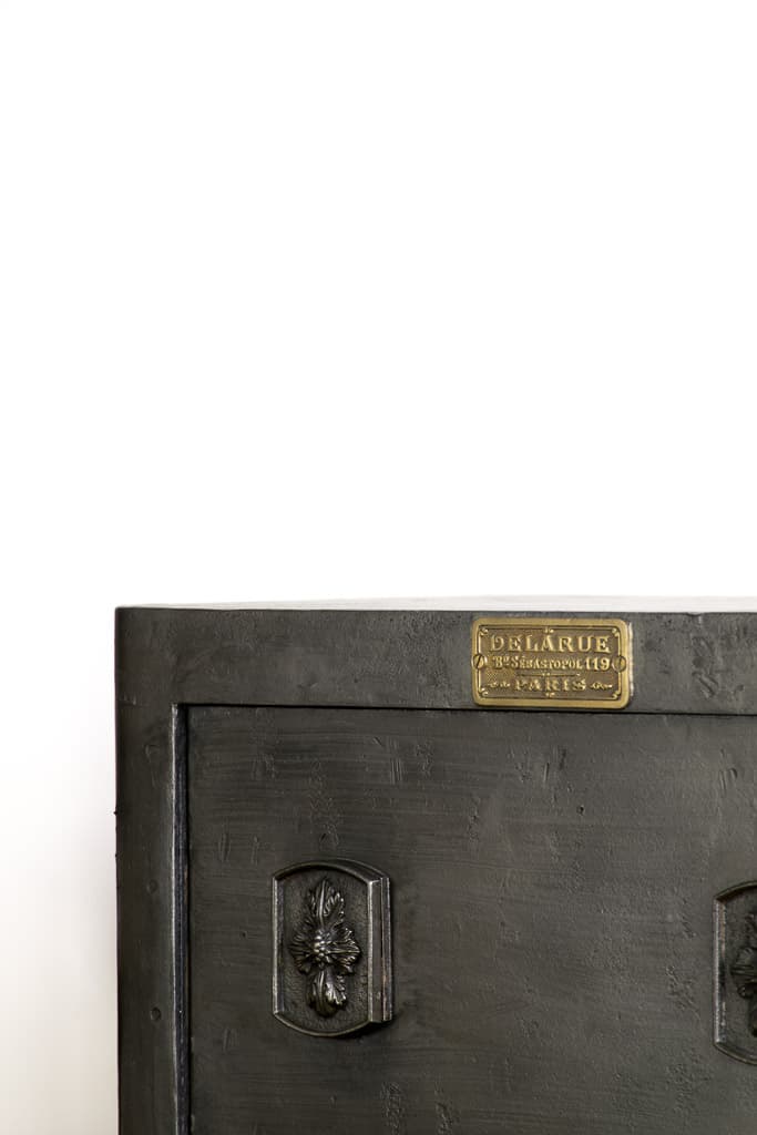 Late 19th Century Wrought IronFrench Antique Safe - French antique antique safes 3