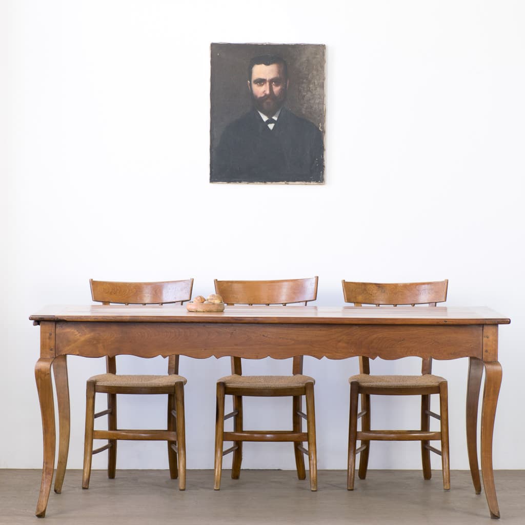 Elegant French Louis XV Style Dining Table - French antique dining tables 2