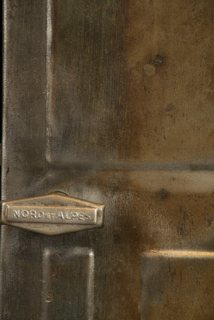French Industrial Metal Cabinet, by Nord et Alpes - French antique industrial cabinets 3