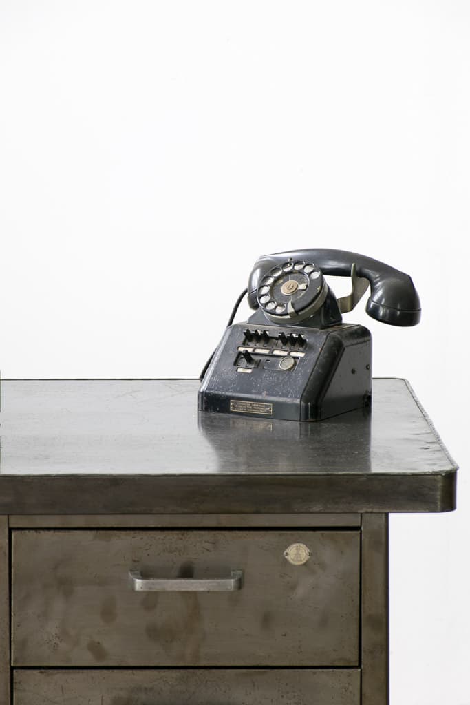 French Strafor Metal Desk, circa 1950' - French antique desks 3