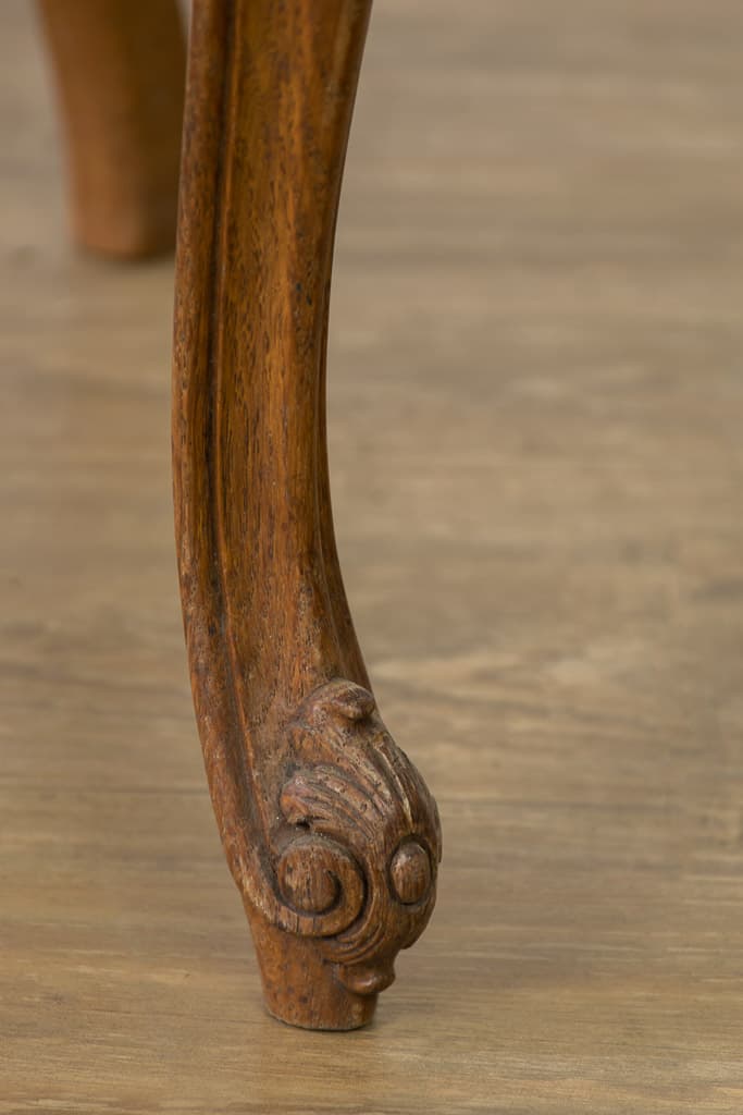 Set of Six Louis XV Style upholstered Dining Chairs - French antique 餐椅 6