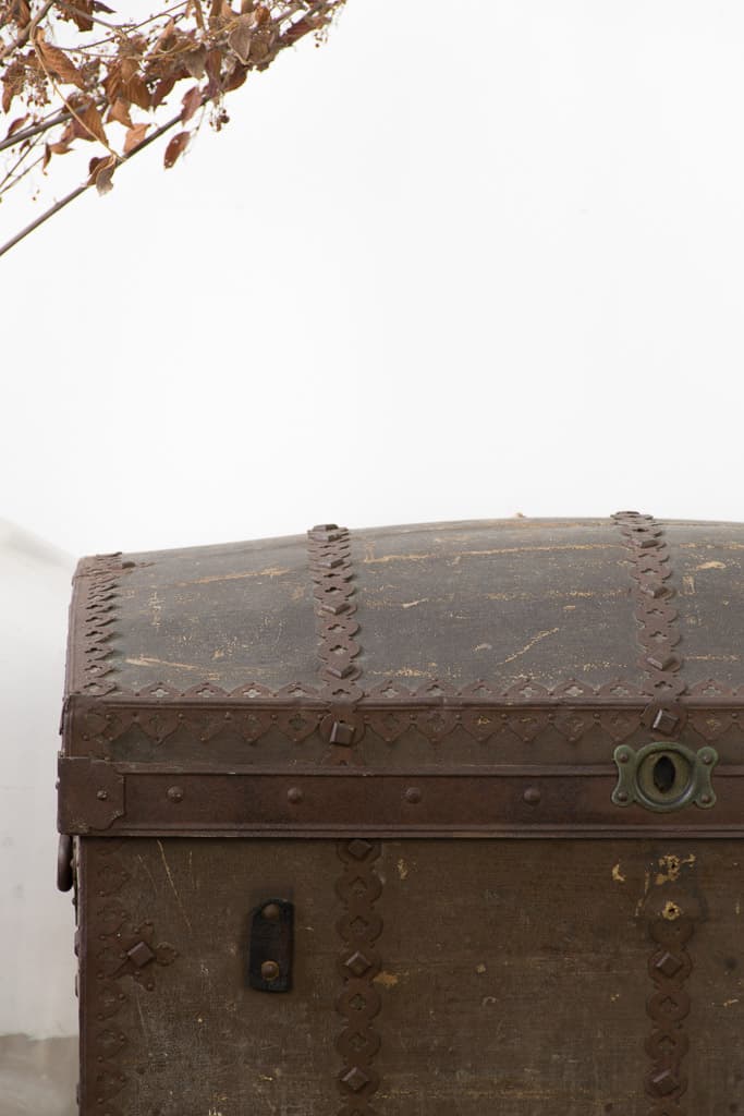 Mid 19th Century Trunk, Original Patina - French antique trunks 3